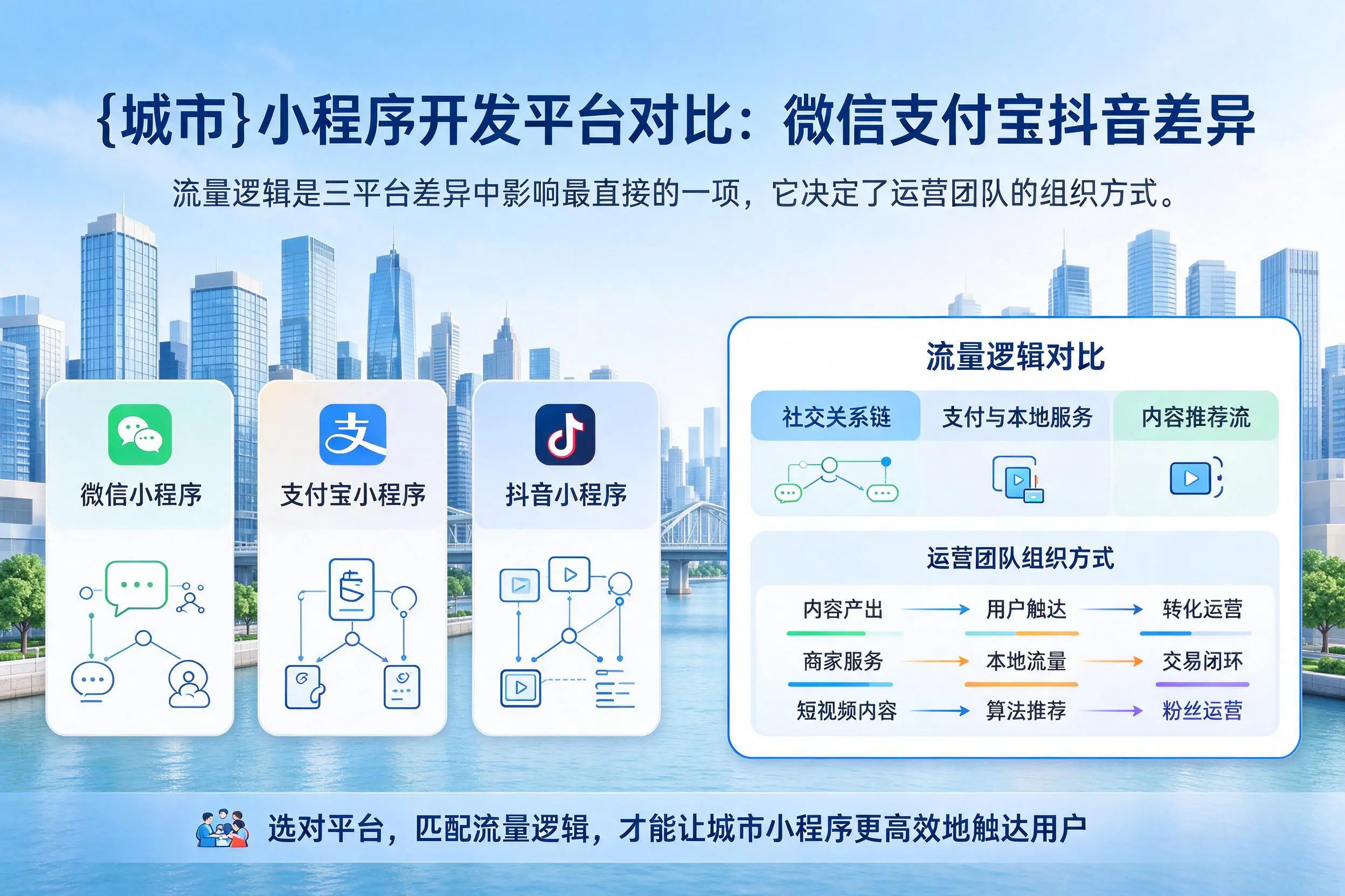 阳泉小程序开发平台对比:微信支付宝抖音差异