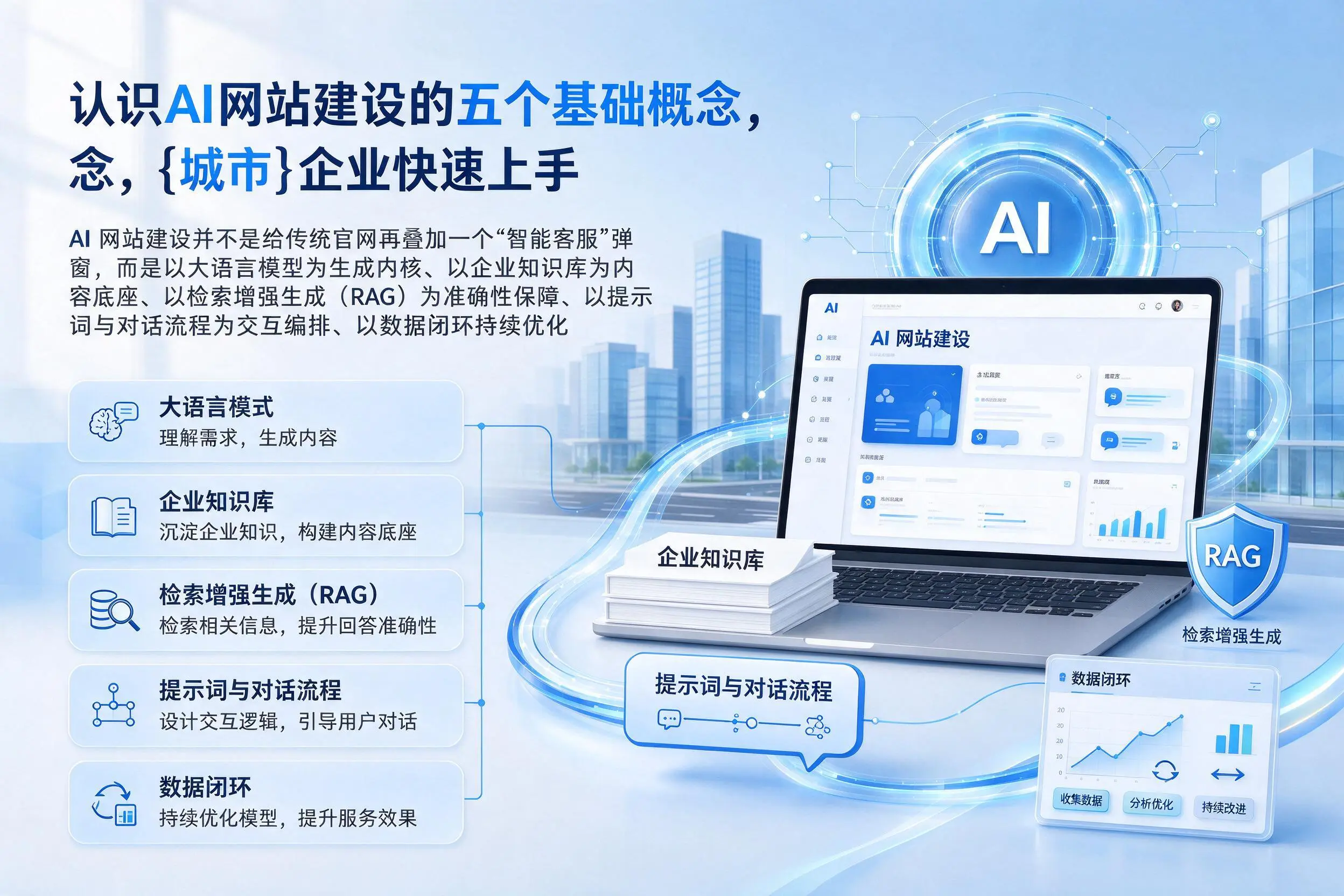 认识AI网站建设的五个基础概念，阳泉企业快速上手