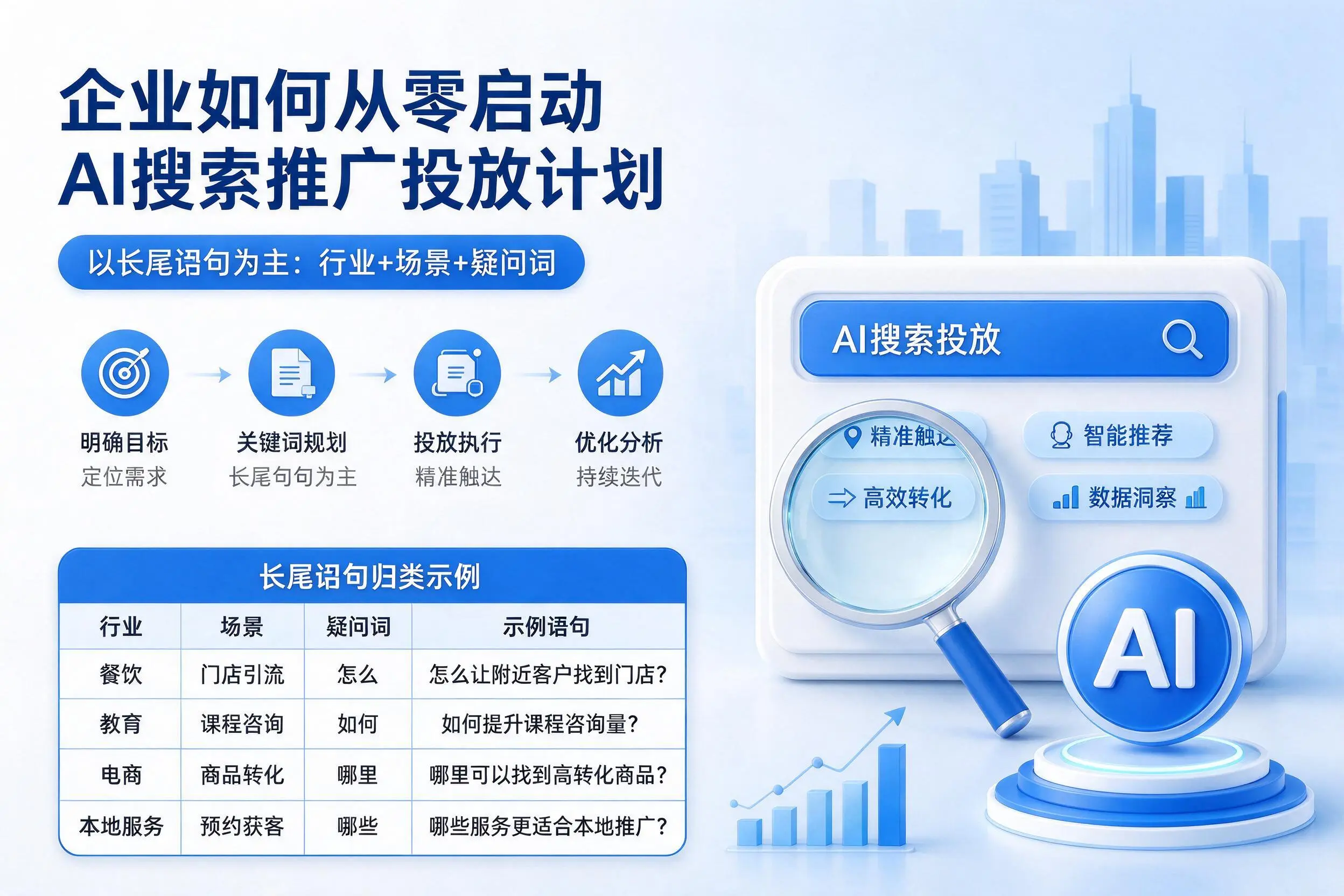 阳泉企业如何从零启动AI搜索推广投放计划